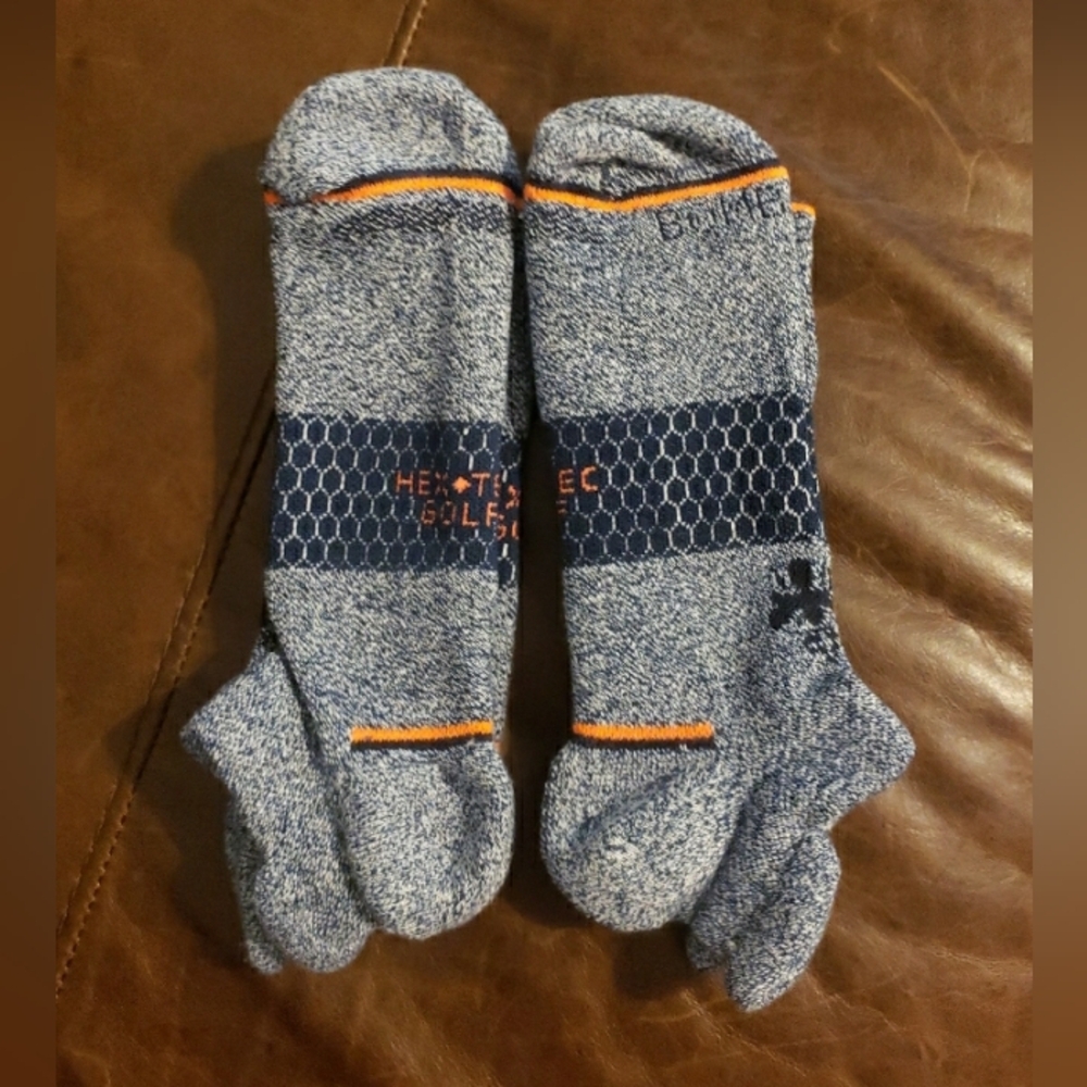 Bombas Hex-Tec Golf Ankle Socks bundle of (2) Large